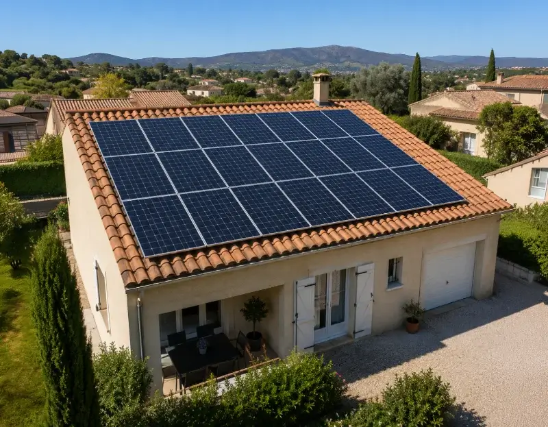 Prime à l'autoconsommation panneaux solaires Larbey — aide financière de l'État